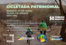 Invitan a la Gran Cicletada Patrimonial en Rinconada