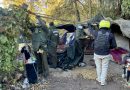 DESMANTELAN RUCOS QUE PERSONAS EN SITUACIÓN DE CALLE HABÍAN LEVANTADO EN PREDIO AGRICOLA EN EL SECTOR ALBORADA