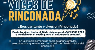 MUNICIPIO ABRE CONVOCATORIA PARA “VOCES DE RINCONADA”