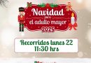 MUNICIPALIDAD DISPONE BUSES DE ACERCAMIENTO PARA “NAVIDAD DEL ADULTO MAYOR”