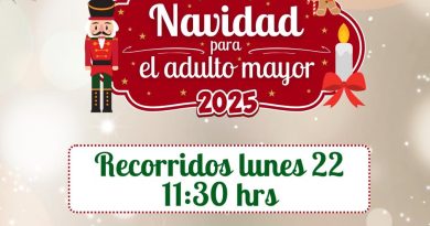 MUNICIPALIDAD DISPONE BUSES DE ACERCAMIENTO PARA “NAVIDAD DEL ADULTO MAYOR”