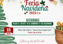 FERIA NAVIDEÑA DE FOMENTO PRODUCTIVO CONTARÁ CON ACTIVIDADES ARTÍSTICAS HASTA EL 23 DE DICIEMBRE