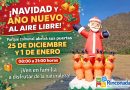 PARQUE COMUNAL ABRIRÁ SUS PUERTAS EL 25 DE DICIEMBRE Y EL 1 DE ENERO