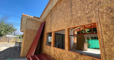 SEDE SOCIAL VILLA LAS FLORES ALCANZA UN 70 % DE AVANCE EN SUS OBRAS