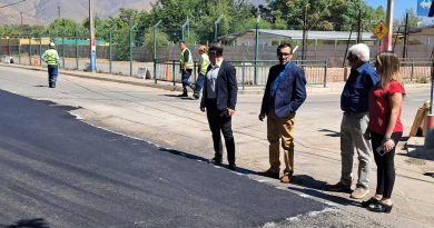 MUNICIPIO CONTINÚA MEJORAMIENTO DE ARTERIAS EN DISTINTOS SECTORES DE LA COMUNA