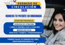YA ESTÁ DISPONIBLE EL PAGO DEL PERMISO DE CIRCULACIÓN 2026