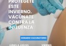 CESFAM DESPLIEGA VACUNACIÓN CONTRA LA INFLUENZA EN TERRENO