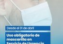 CESFAM RINCONADA RECUERDA DISPOSICIÓN DEL MINSAL QUE ESTABLECE USO OBLIGATORIO DE MASCARILLAS EN SERVICIOS DE URGENCIA