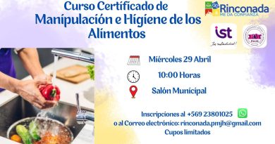 ABREN INSCRIPCIONES PARA CURSO DE HIGIENE Y MANIPULACIÓN DE ALIMENTOS