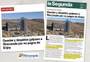 DIARIO LA SEGUNDA DESTACA CRISIS FINANCIERA QUE AFECTA A RINCONADA POR DEUDA DE ENJOY