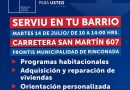 OFICINA DE VIVIENDA MUNICIPAL INFORMA OPERATIVO “SERVIU EN TU BARRIO”