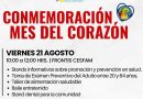 CON JORNADA PREVENTIVA ÁREA DE SALUD MUNICIPAL CONMEMORARÁ EL MES DEL CORAZÓN