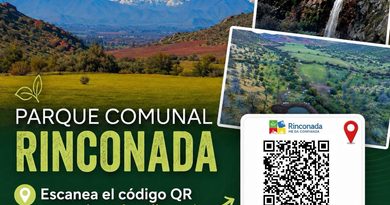 CÓDIGO QR FACILITA UBICACIÓN Y ACCESO AL PARQUE COMUNAL RINCONADA
