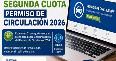 ESTE LUNES VENCE EL PLAZO PARA PAGAR LA SEGUNDA CUOTA DEL PERMISO DE CIRCULACIÓN 2026