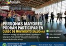 PERSONAS MAYORES PODRÁN PARTICIPAR EN CURSO DE MOVIMIENTO SALUDABLE