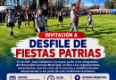 TRADICIONAL DESFILE DE FIESTAS PATRIAS SE REALIZARÁ ESTE JUEVES 17 DE SEPTIEMBRE EN RINCONADA