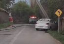 CHOQUE DE VEHÍCULO CONTRA POSTE EN SECTOR LOS VILLARES PROVOCA CORTE DE ENERGÍA EN DIVERSOS PUNTOS DE RINCONADA