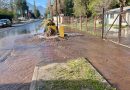 NUEVA ROTURA DE MATRIZ ORIGINA CORTE DE AGUA EN EL SECTOR NORTE DE LA COMUNA