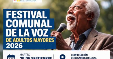 FESTIVAL COMUNAL DE LA VOZ DE ADULTOS MAYORES SE REALIZARÁ ESTE MARTES 29 DE SEPTIEMBRE